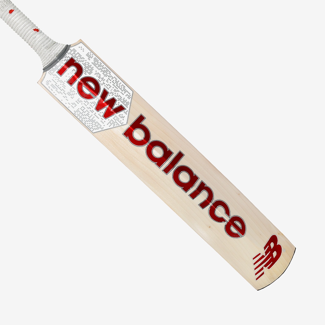 New Balance TC 1260 Cricket Bat White/Red Cricket Bats Pro