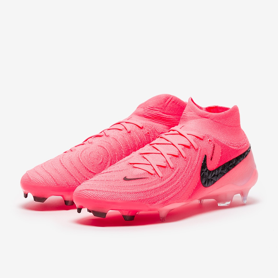 「桜」NIKE ファントム LUNA 2 エリート SE FG 27.5 Nike Phantom Luna II Elite Firm Ground - Sunset Pulse/Black