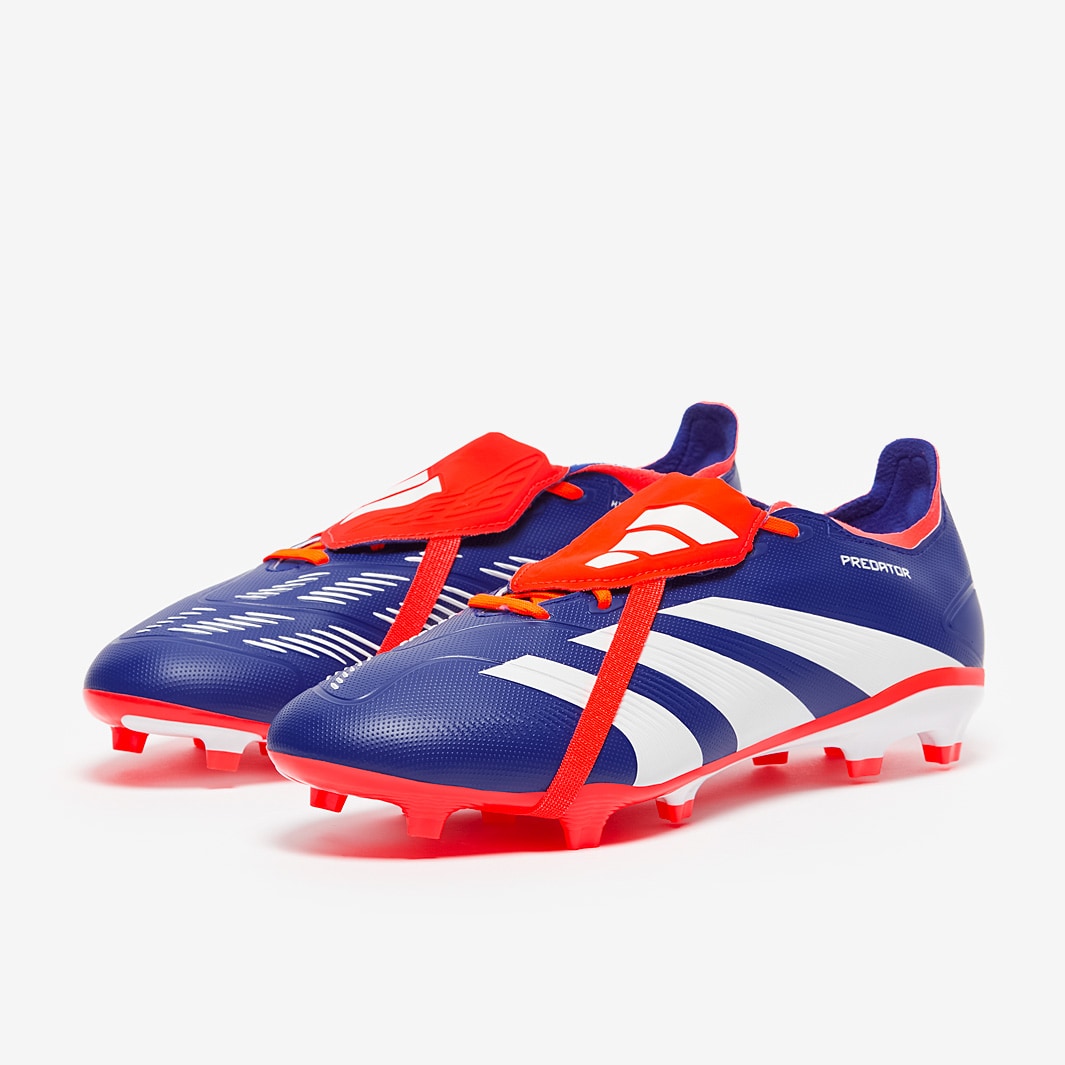 adidas Predator League Tongue Firm Ground - Lucid Blue/Ftwr White