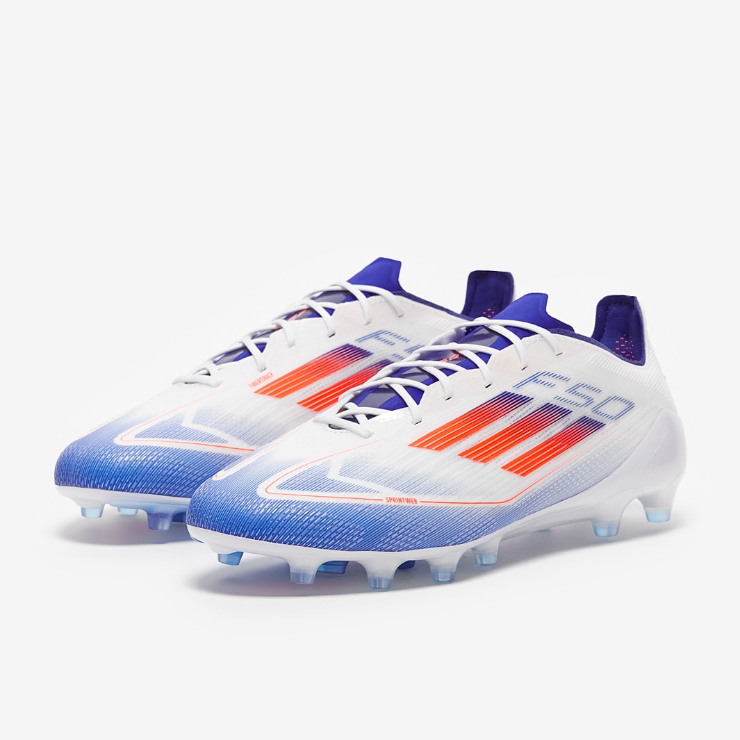 adidas F50 Elite Artificial Grass - Ftwr White/Solar Red/Lucid