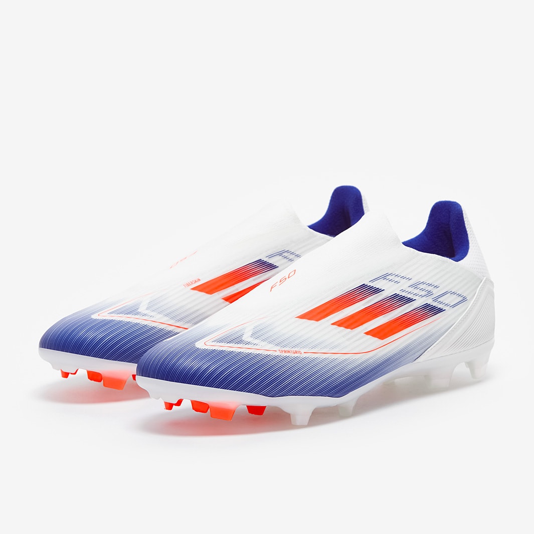 adidas F50 League Laceless Firm Ground/Mixed Ground - Ftwr White