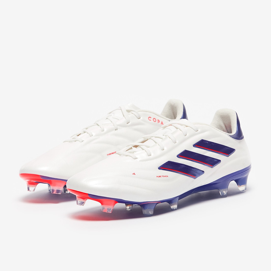 シューズ adidas copa pure 2 elite fg white 27.5 adidas Copa Pure 2 Elite Firm Ground - White/White/Silver
