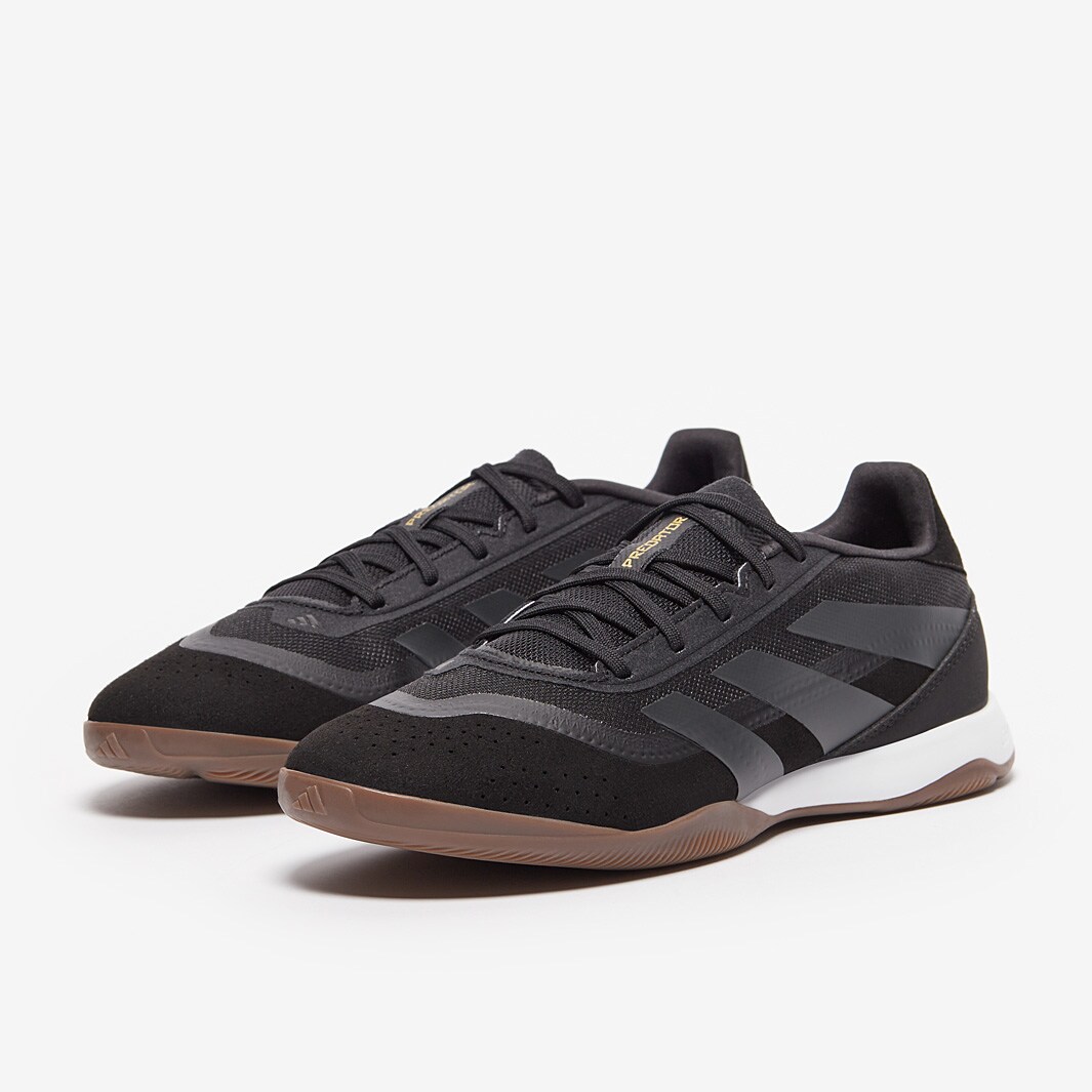 アディダス Predator 26.5 adidas Predator League Indoor - Core Black/Carbon/Gold Met - Adult