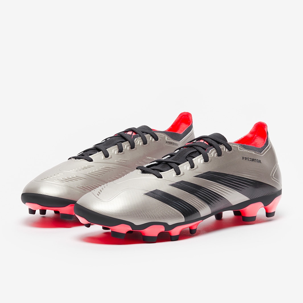 adidas Predator League Mixed Ground Platin Met/Aurora Black