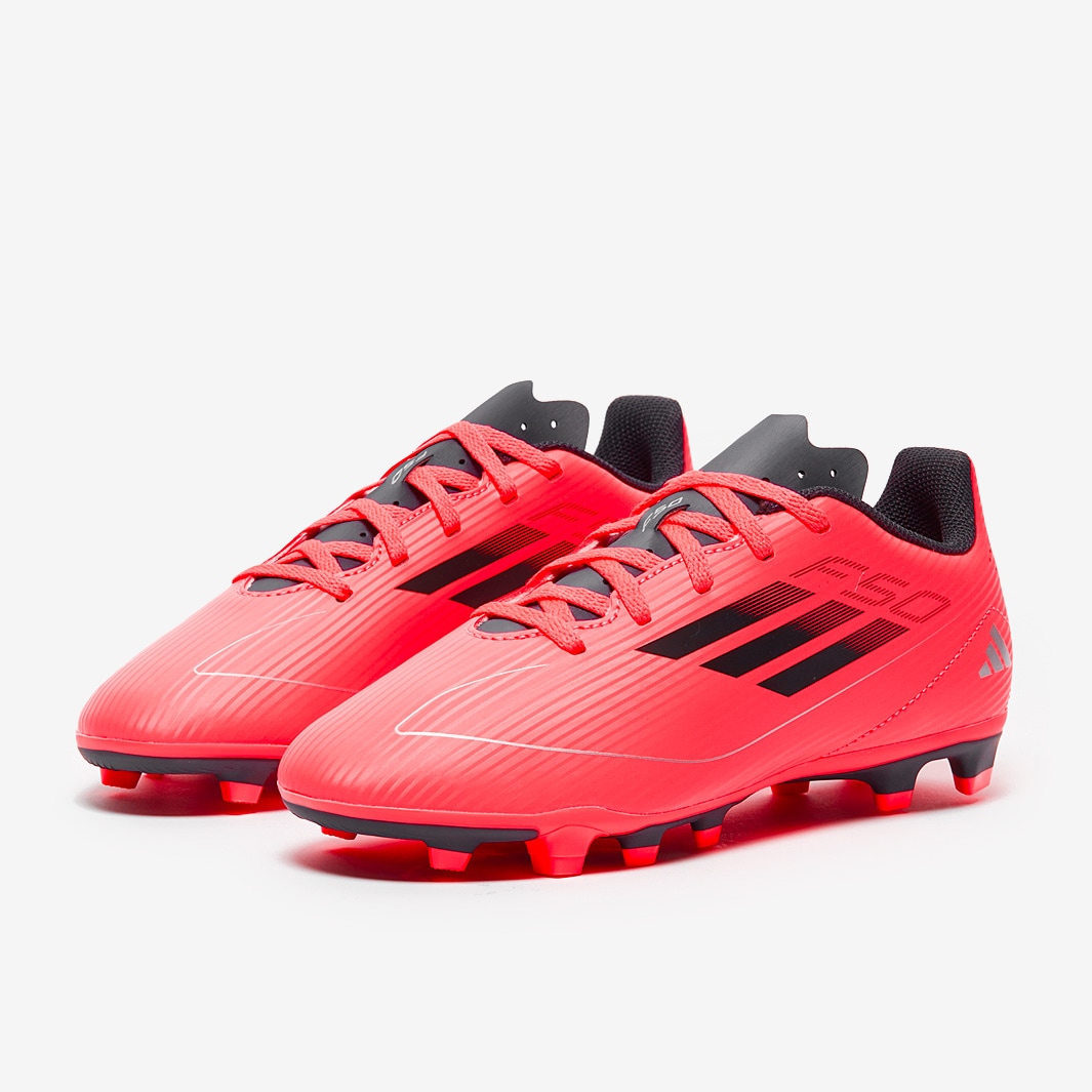 adidas Kids F50 Club Firm Ground - Turbo/Aurora Black/Platin adidas Kids F50 Club Firm Ground - Turbo/Aurora Black/Platin