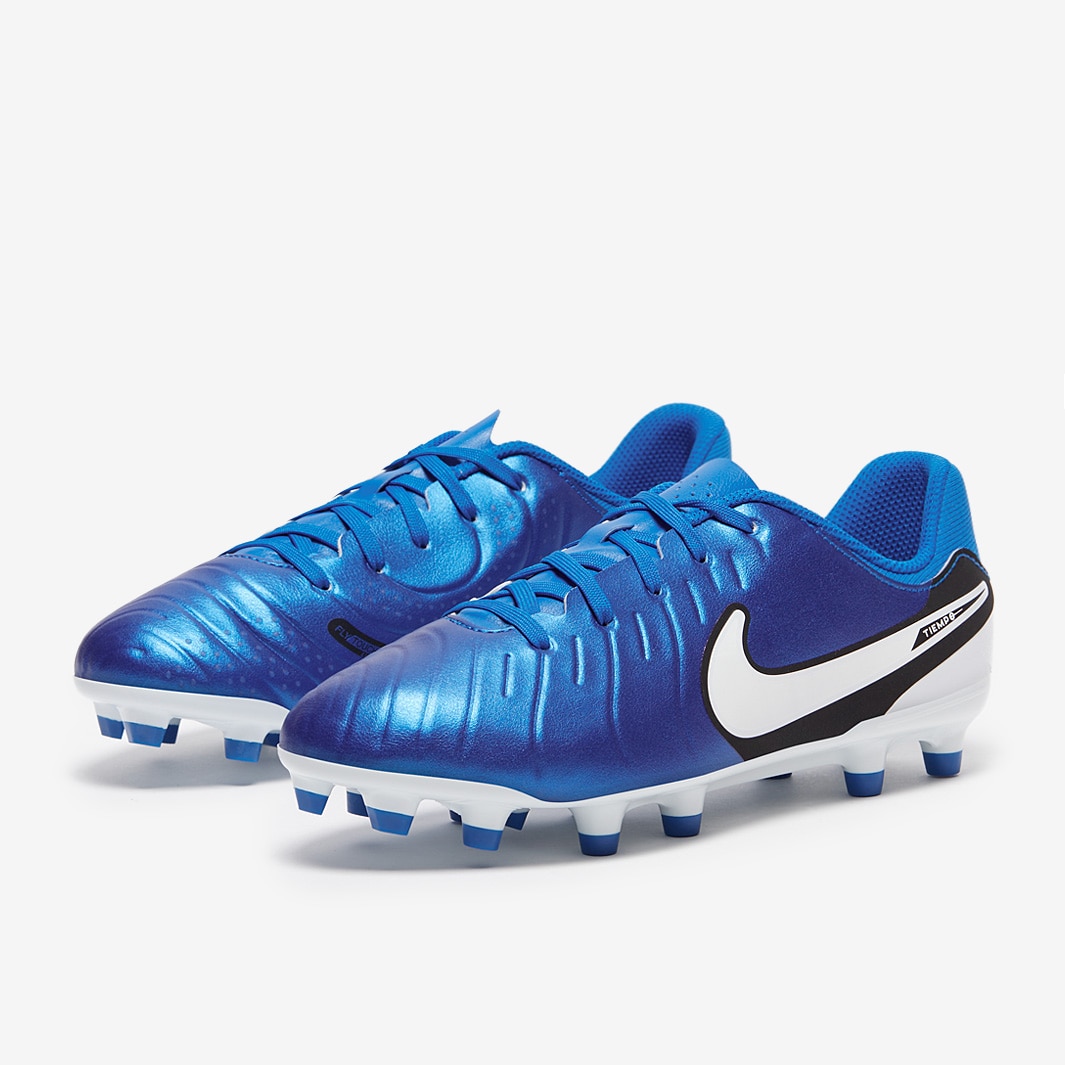 Nike Tiempo 青 サッカーシューズ Nike Kids Tiempo Legend X Academy Firm Ground/Mixed Ground