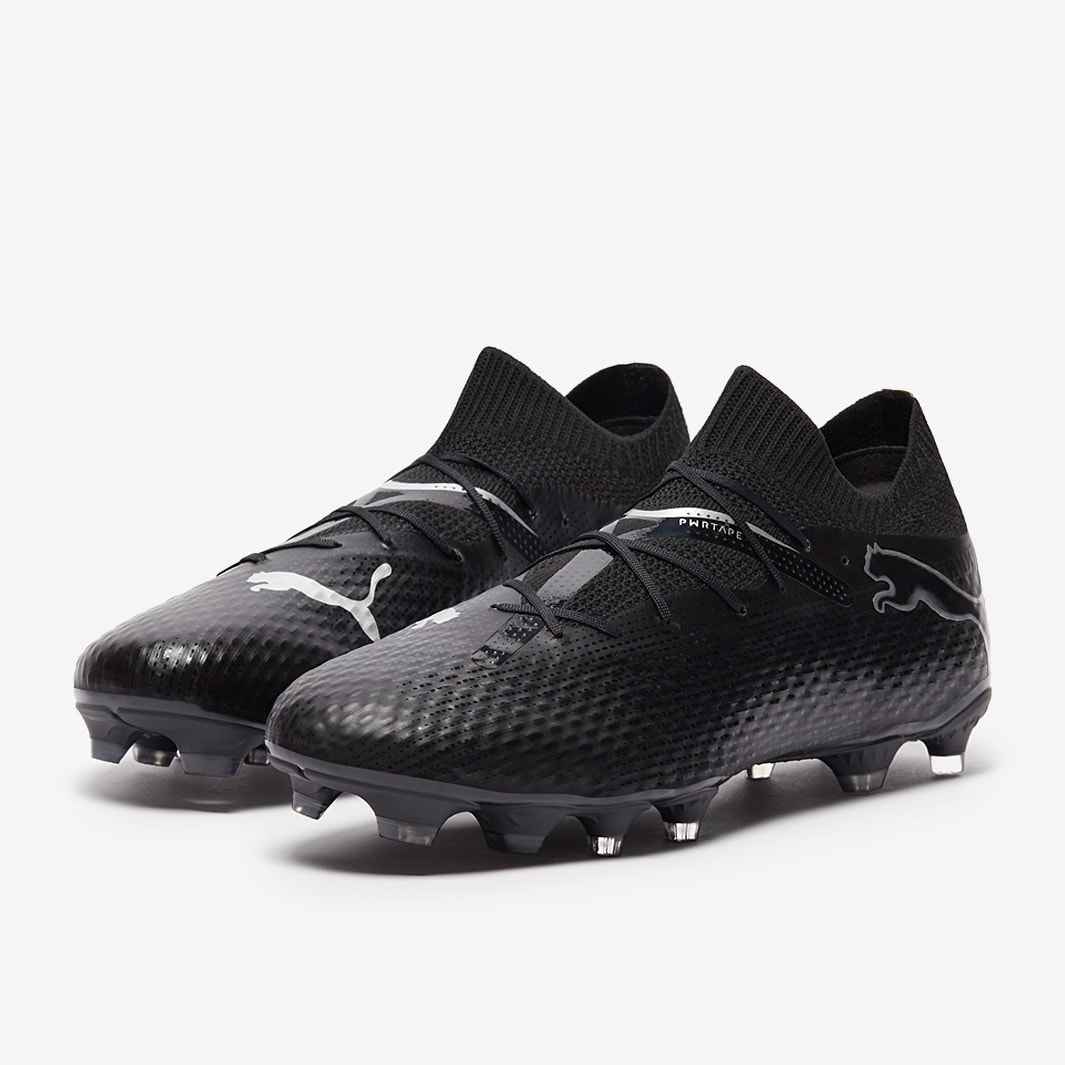 Puma Future 7 Pro Firm Ground/Artificial Grass - Puma Black/Silver