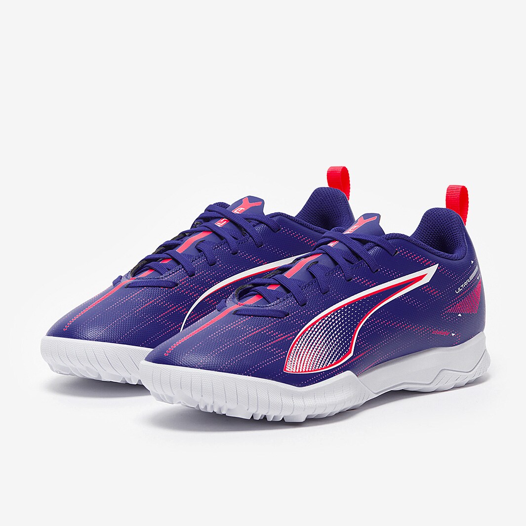 Puma Kids Ultra 5 Play Turf - Lapis Lazuli/Puma White/Sunset Glow