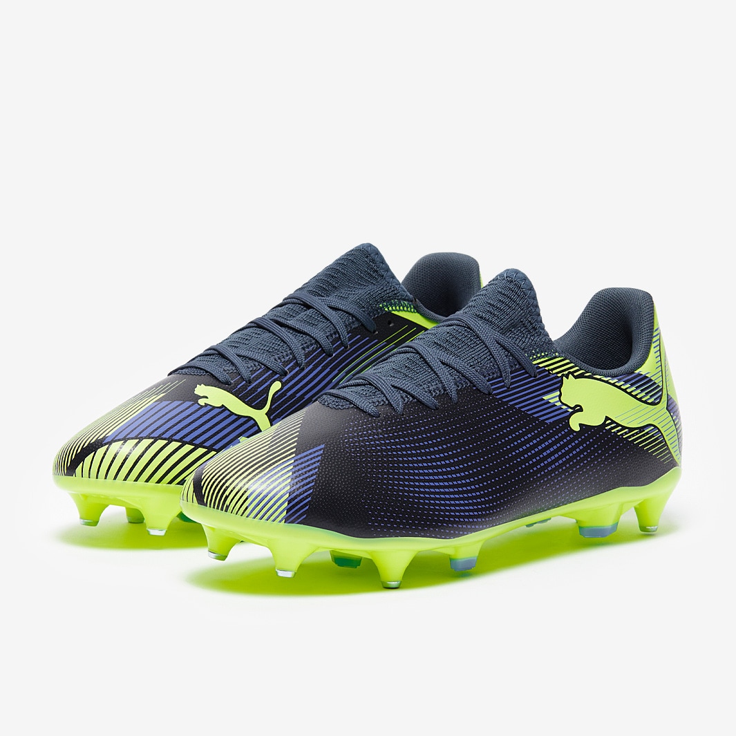 Puma Future Play Mixed Ground x Soft Ground Gray Skies/Elektro