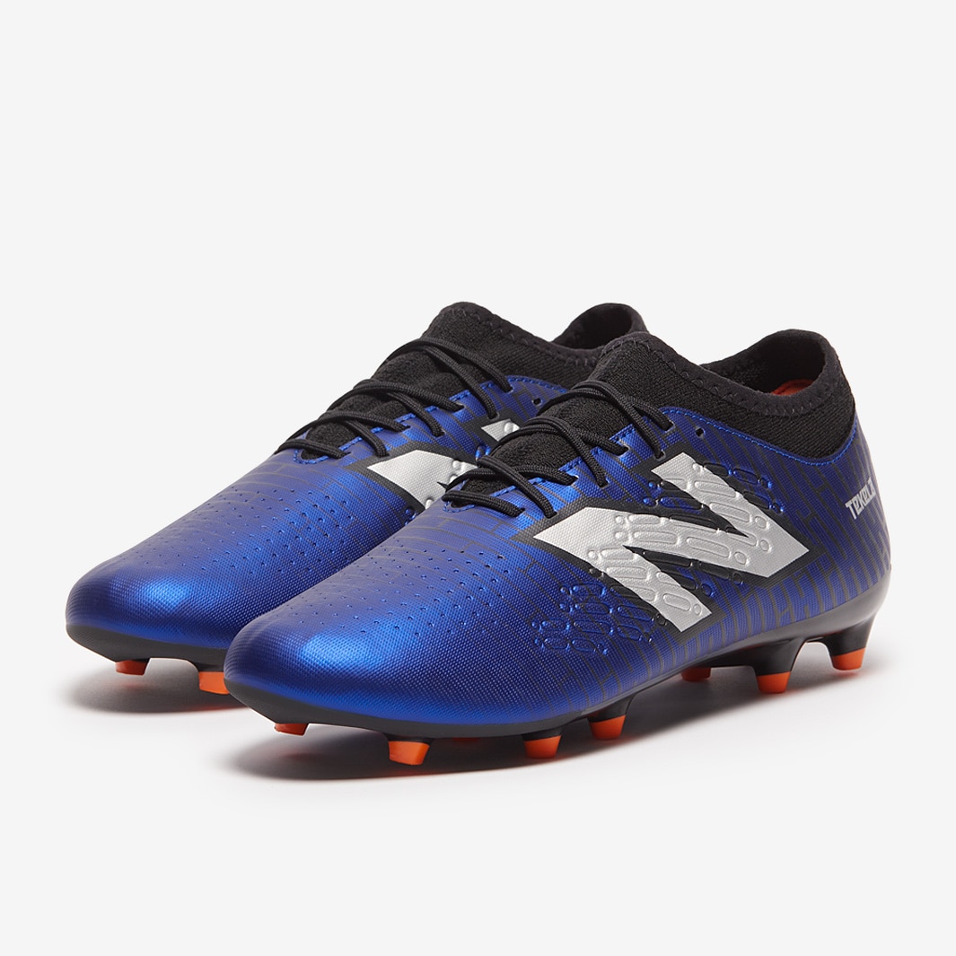 New Balance Tekela V4+ Magique Firm Ground - Blue/Orange - Adult