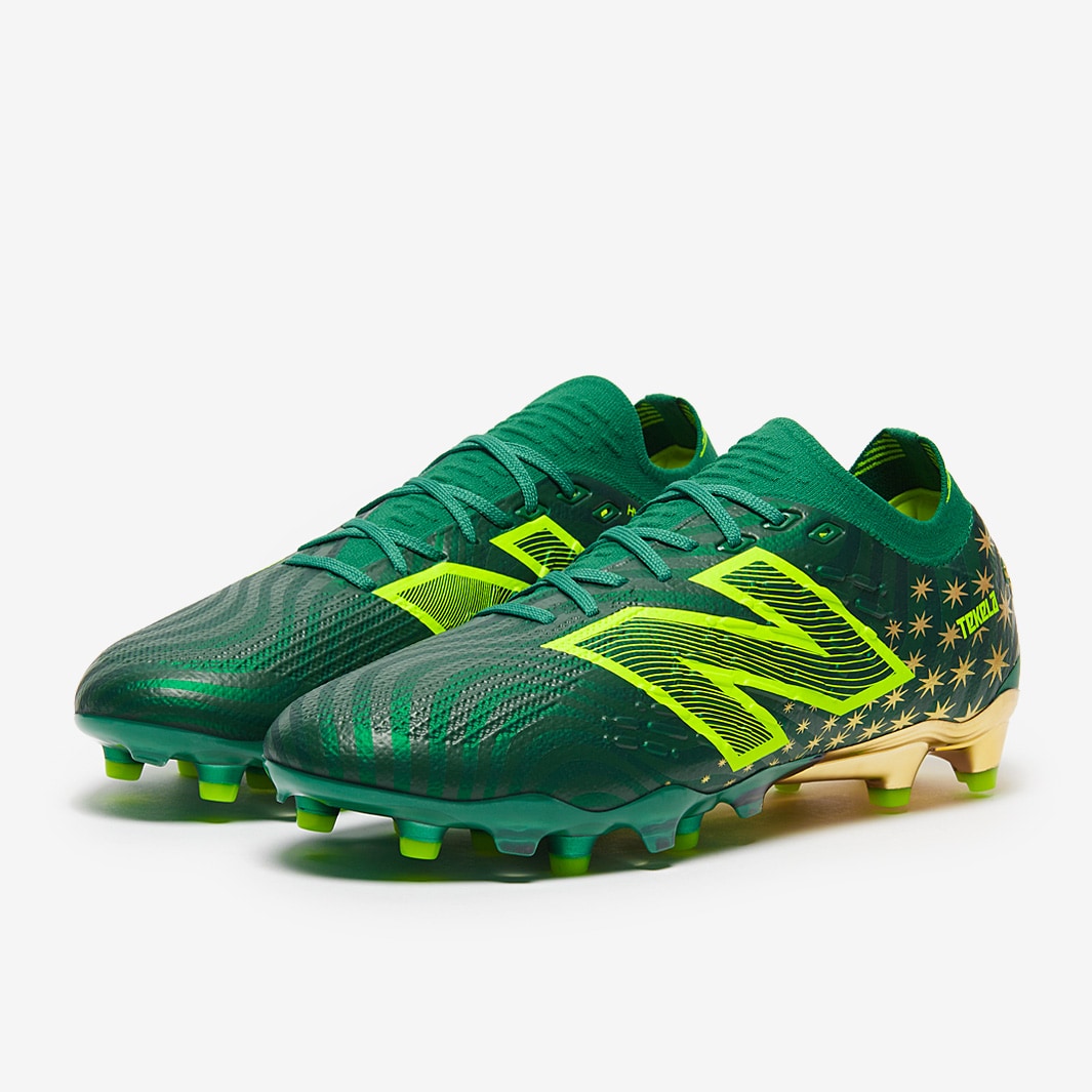 New Balance Tekela V4+ Low Laced Pro x Endrick Firm Ground Green