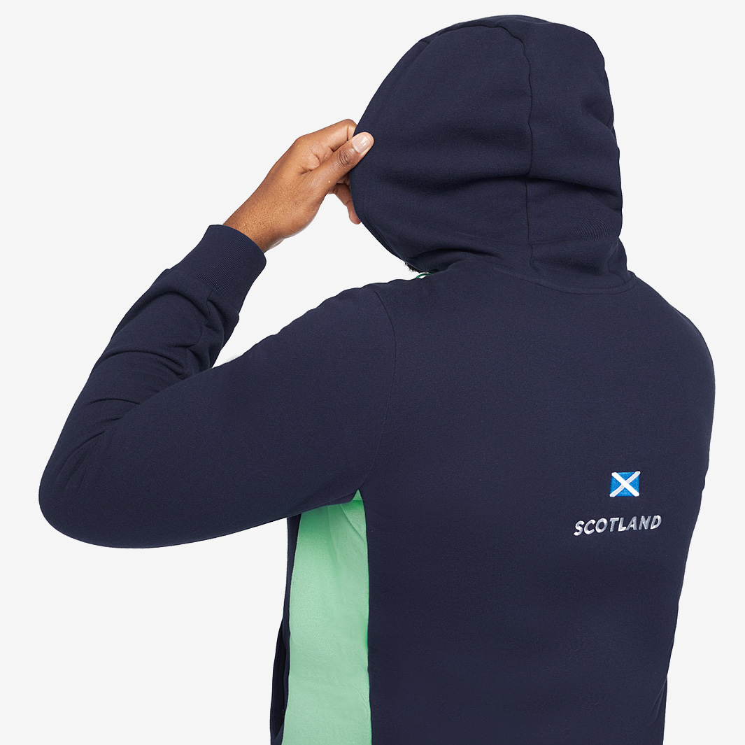 Sweat à Capuche Homme Macron 2XL Bleu – Sport Rugby – Occasion état Impeccable