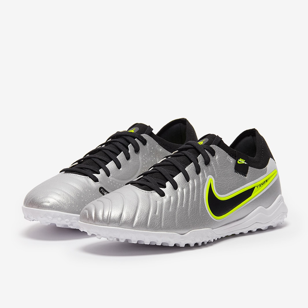 Nike Tiempo Legend X Pro Turf - Metallic Silver/Black/Volt