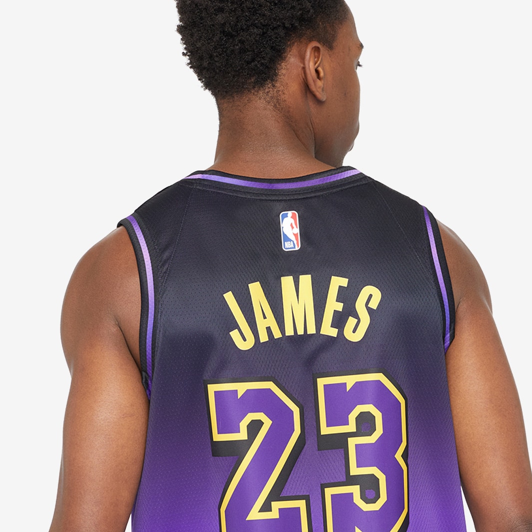 Lebron james swingman jersey purple on sale