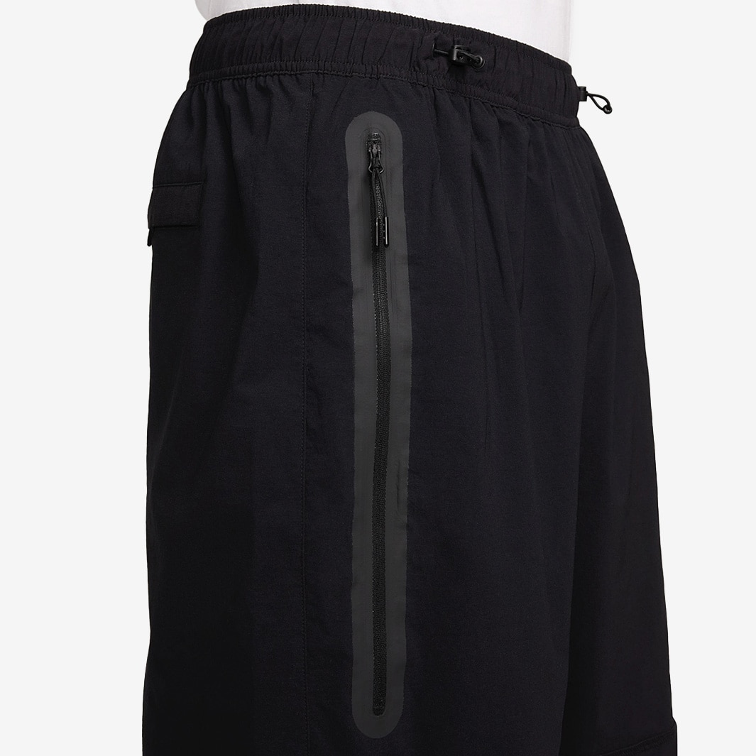 Nike Sportswear Tech Woven Open-Hem Pants - Black - Bottoms