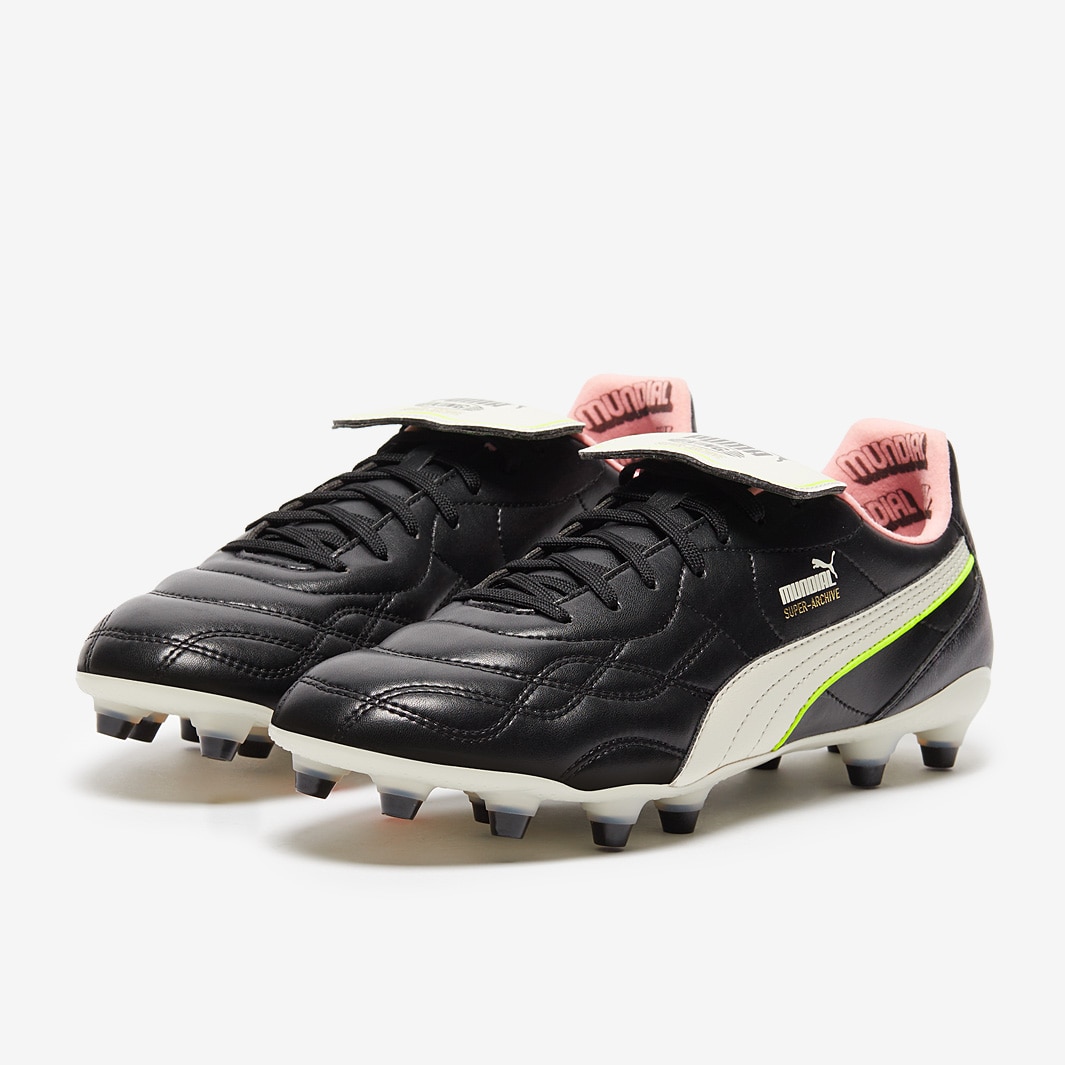 Puma King Top x Mundial SE FG/AG - Puma Black/Puma White