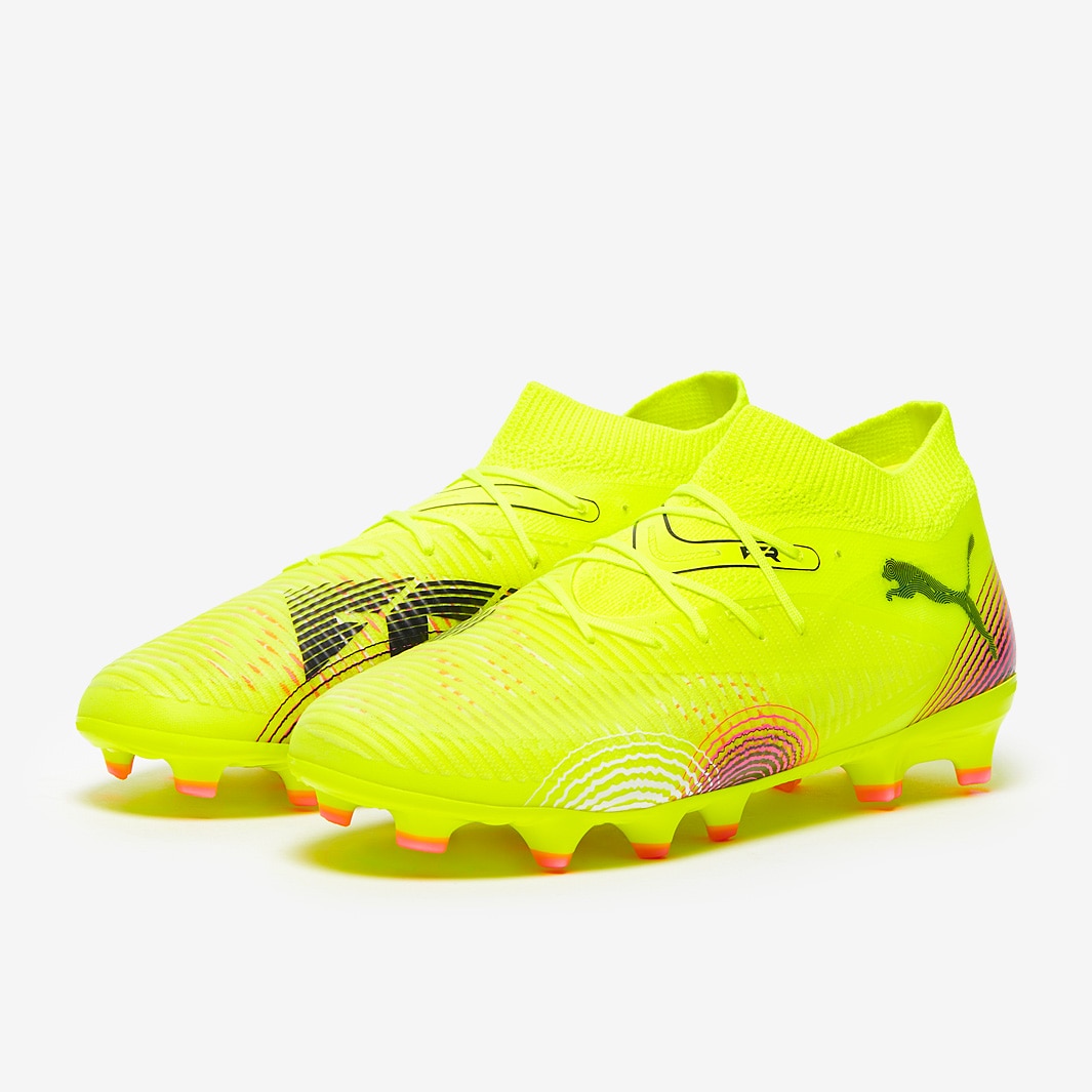 Puma Kids Future 8 Pro FG/AG - Yellow Alert/Puma Black/Sun Struck