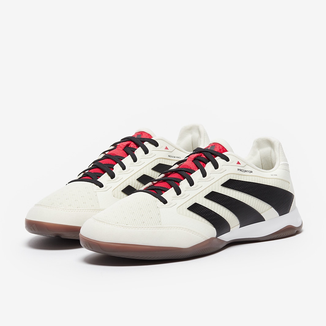 adidas Predator Pro Indoor - Off White/Core Black/Pure Ruby
