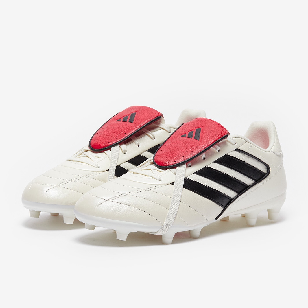 adidas Copa Gloro II Firm Ground - Off White/Core Black/Pure Ruby