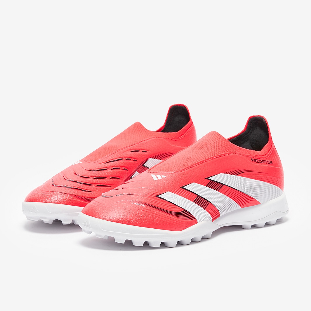 adidas Predator League Laceless Turf - Lucid Red/White/Black