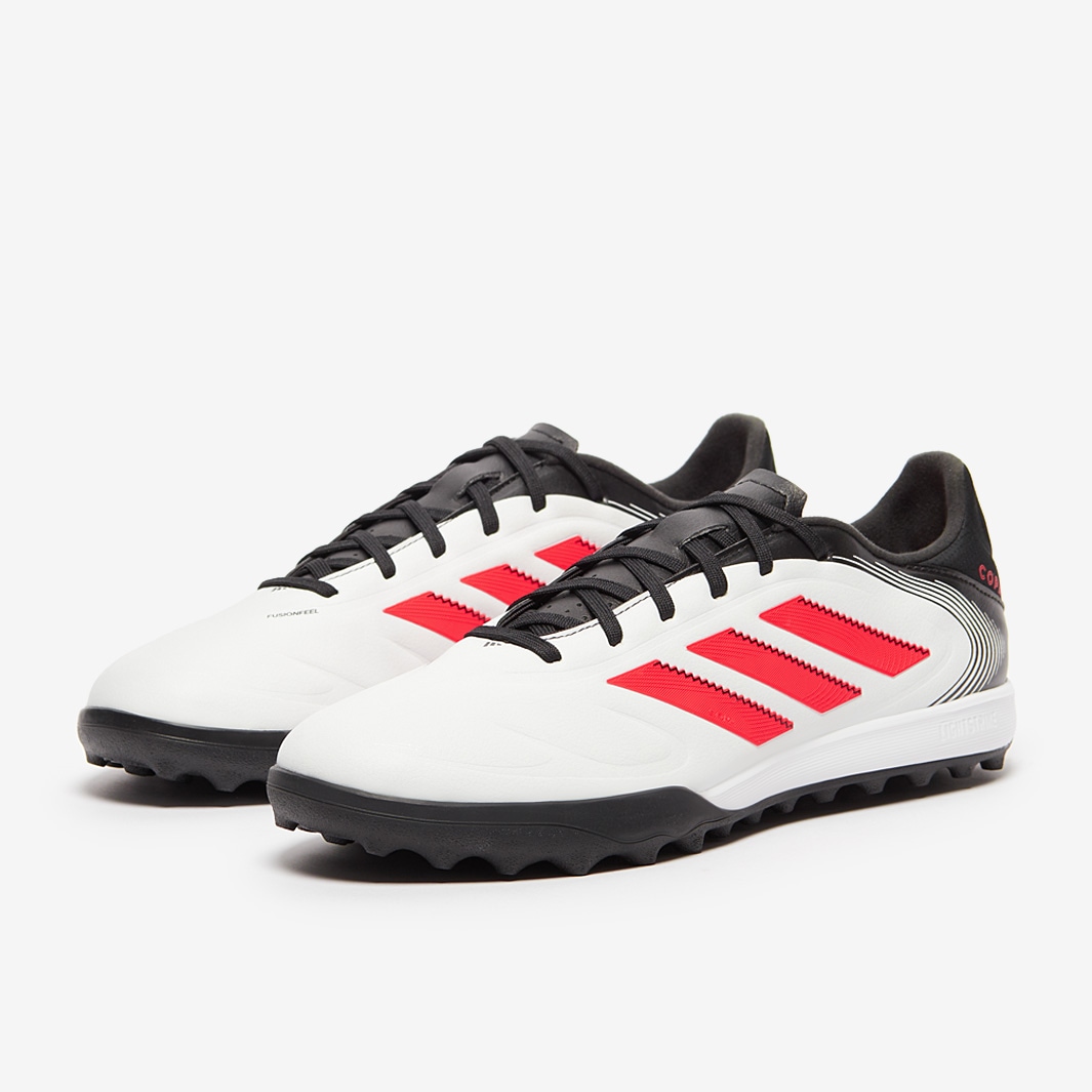adidas Copa Pure III League Turf - White/Lucid Red/Black