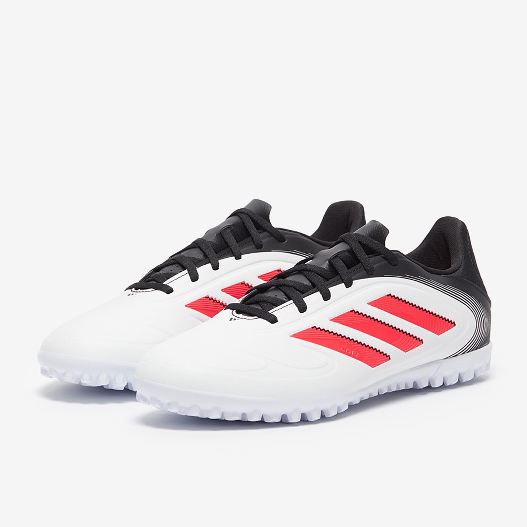 adidas Copa Pure III Club Turf - White/Lucid Red/Black - Adult