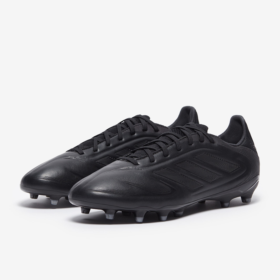 adidas Copa Pure III Pro Leather Firm Ground Black/Black/Iron