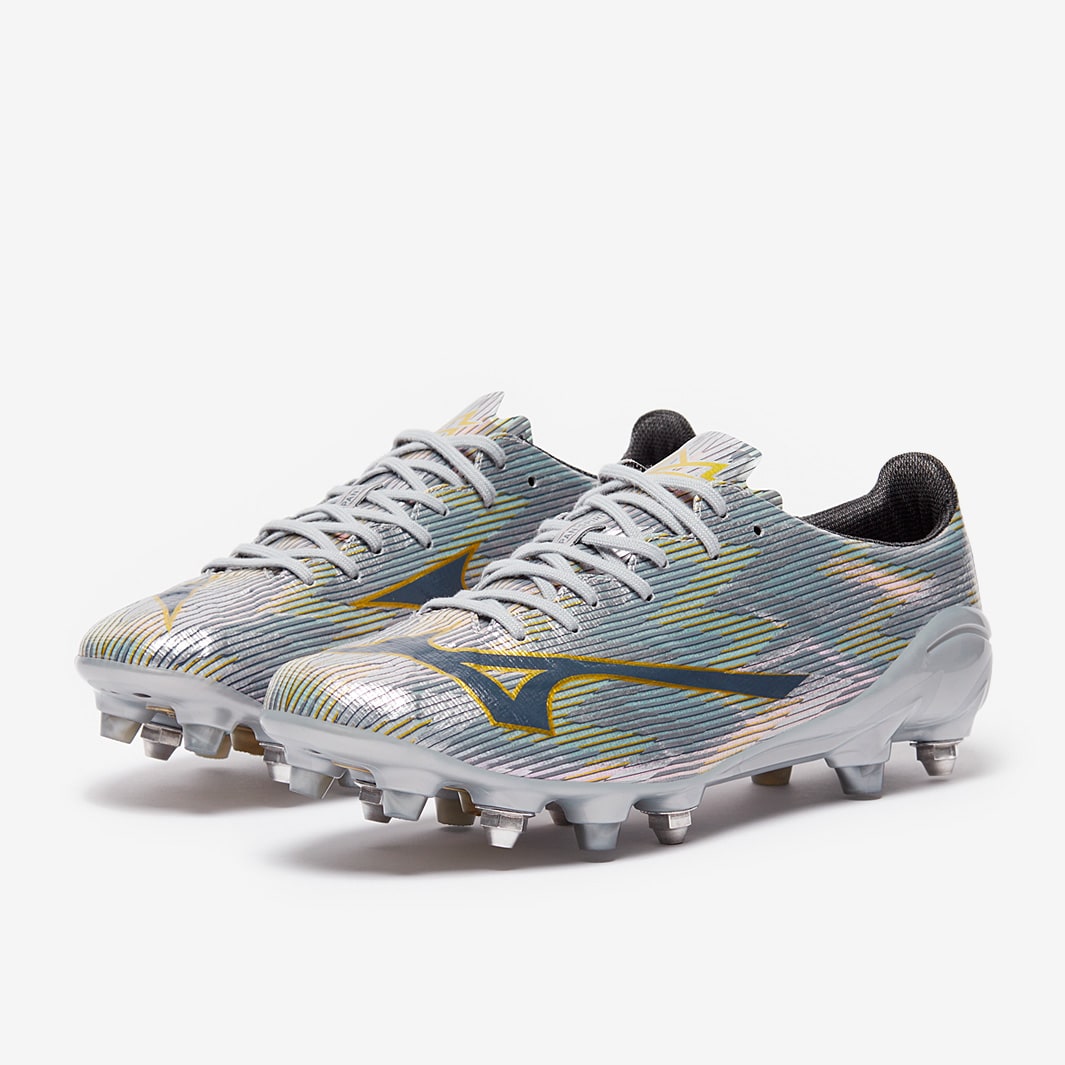 Mizuno Alpha II Made in Japan SG - Galaxy Silver/Gold/Gold - Adult