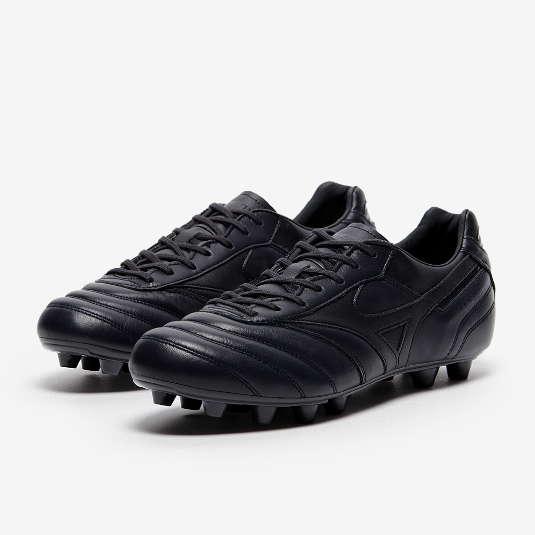 Mizuno Morelia II Made in Japan - Black/White/Red - Mens Boots |