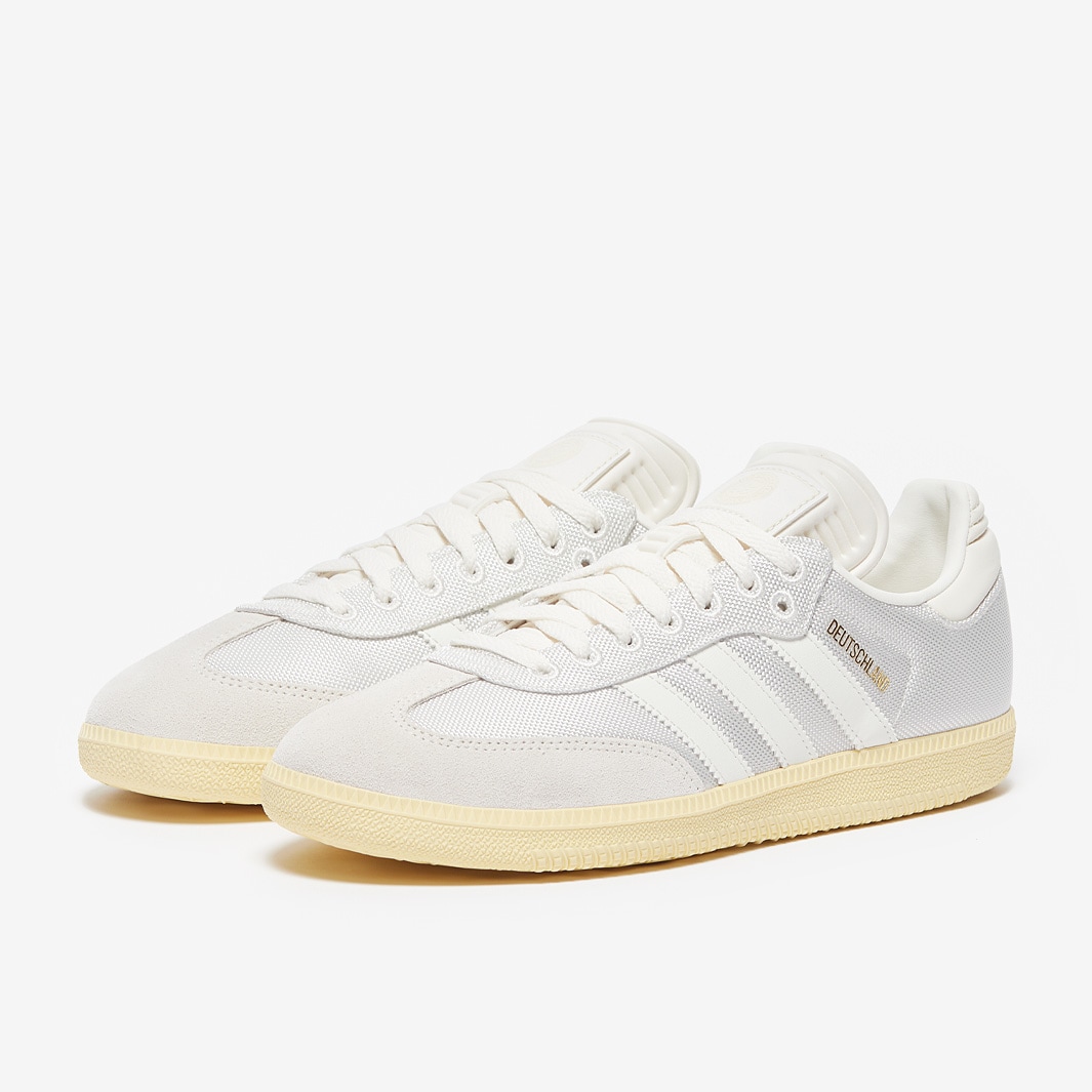 【オンラインショップ】 adidas Originals White White/Off Cloud - Germany x Samba 靴