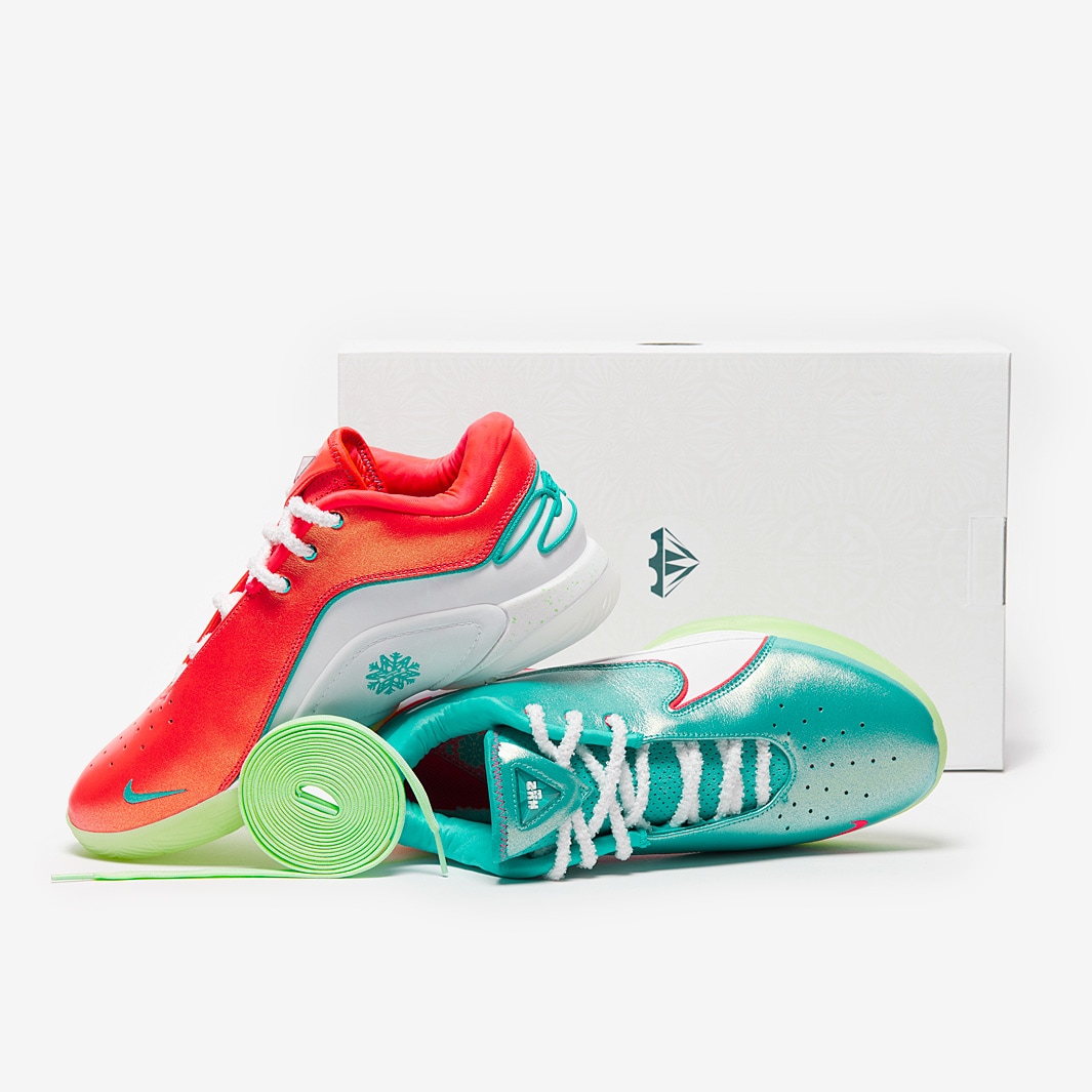 Nike LeBron XXII Solar Red/Dusty Cactus/White/Vapor Green Mens