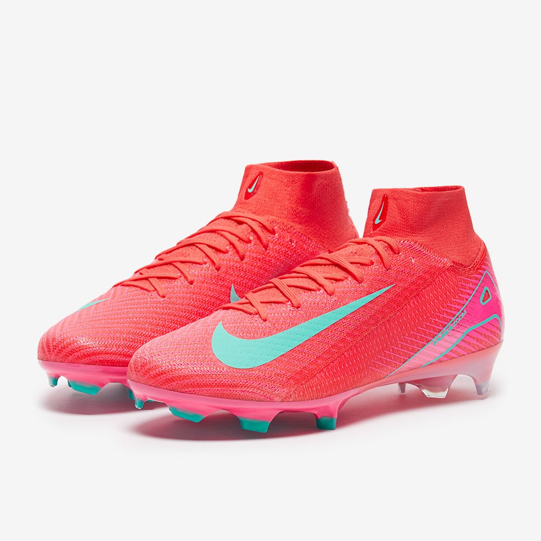 Nike Air Zoom Mercurial Superfly X Elite FG - Brillo Brasa/Aurora