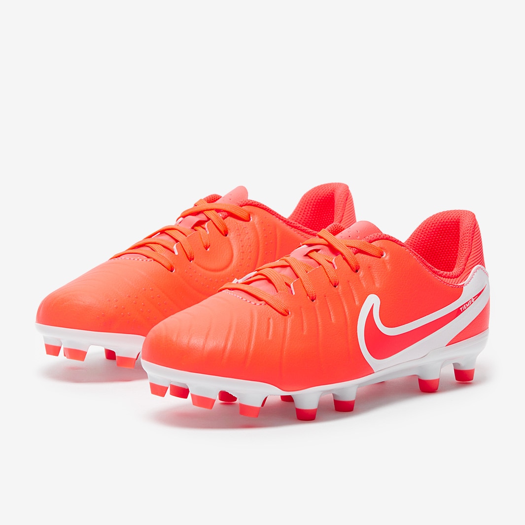 Nike Tiempo ホワイト/オレンジ スパイクシューズ26.5センチ Nike Kids Tiempo Legend X Academy Firm Ground/Mixed Ground - Hot
