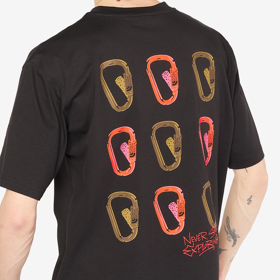 The North Face NSE Oversized T-Shirt - Black - Tops - Mens The North Face NSE Oversized T-Shirt - Black - Tops - Mens