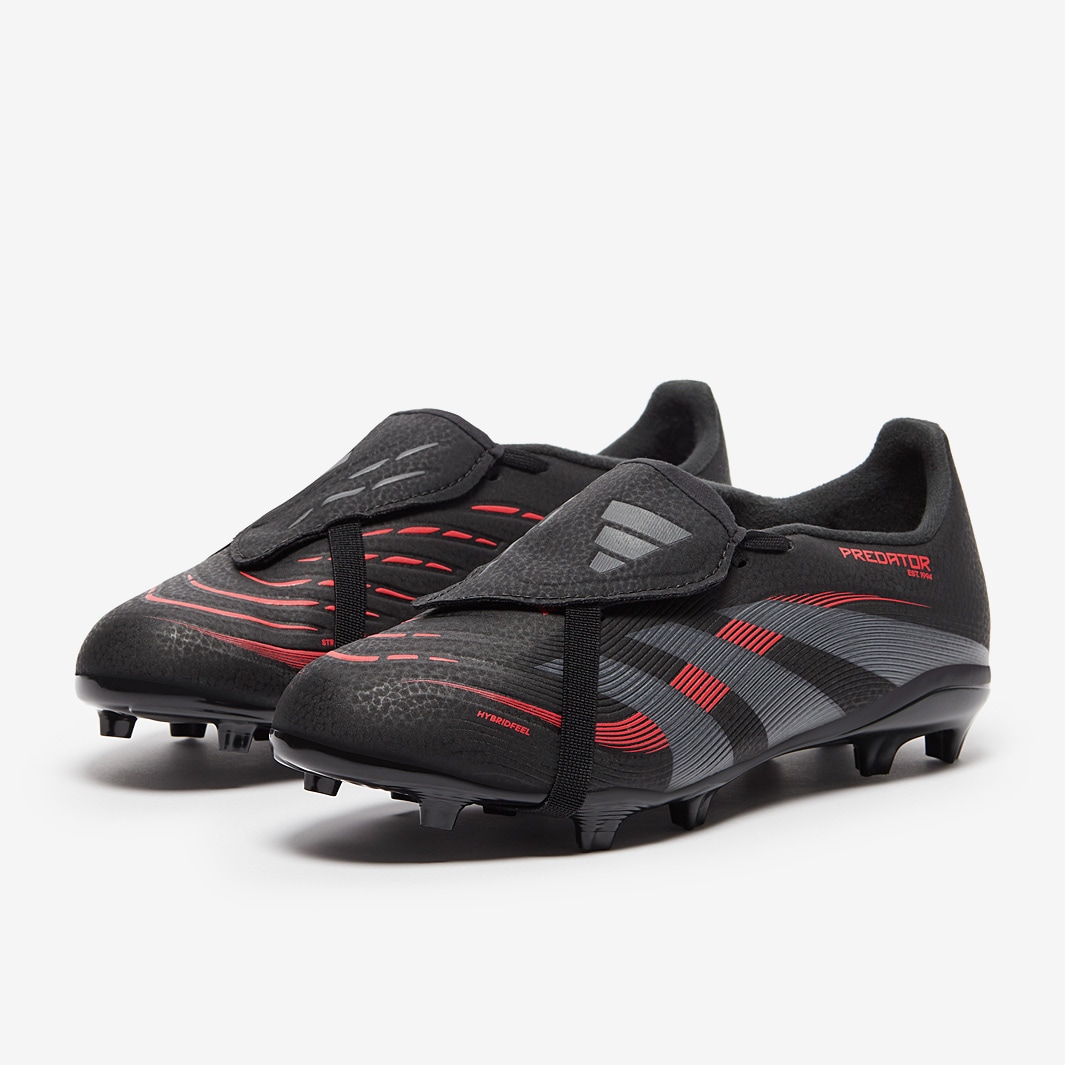 シューズ Predator 18.1 Leather SG adidas Predator 18.1 Leather SG - Core Black/White/Red