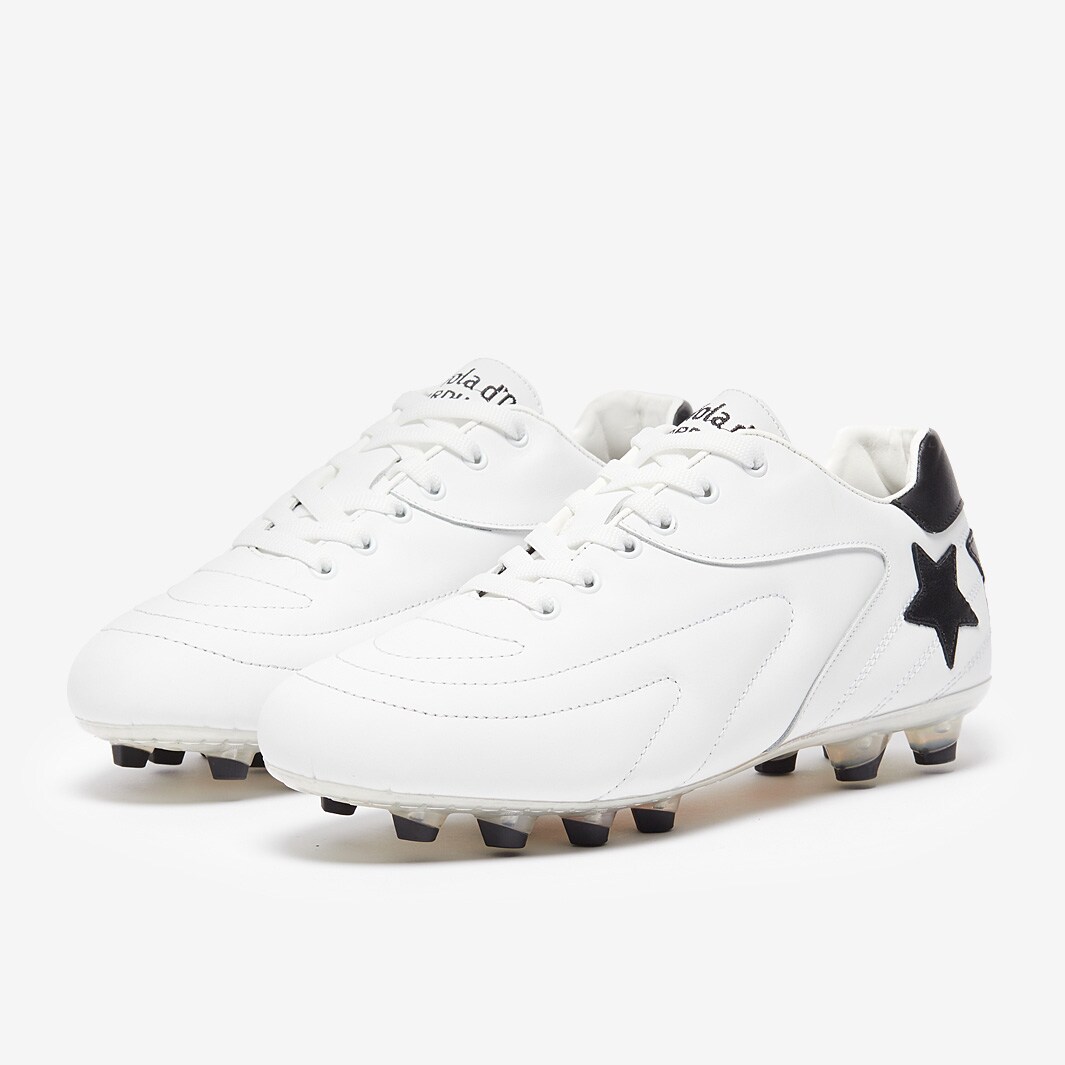 ボディビルオールスターズ Pantofola d'Oro Lazzarini Stardust Firm Ground - White/Black