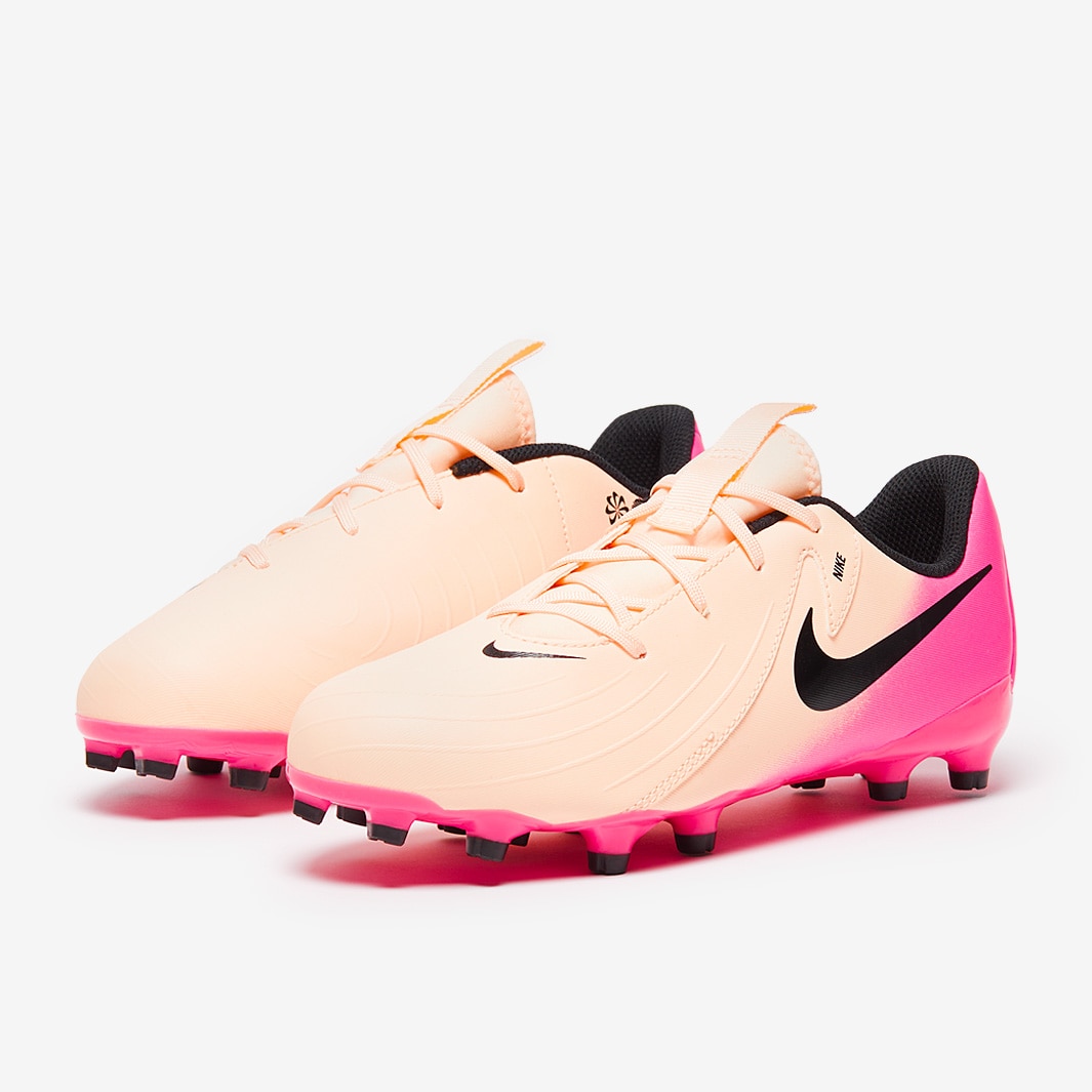 Nike Kids Phantom GX II Academy Firm Ground/Mixed Ground- Crimson