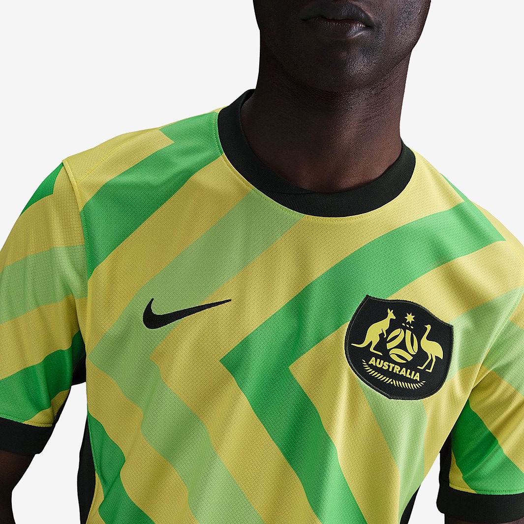 Nike Australia 2025 Dri-FIT Stadium Home Jersey - Lt Vintage