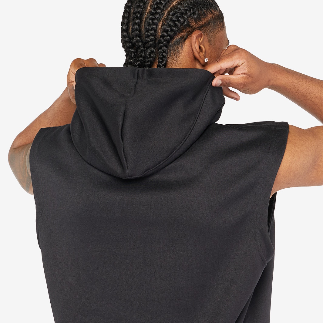 nike lakers sleeveless hoodie