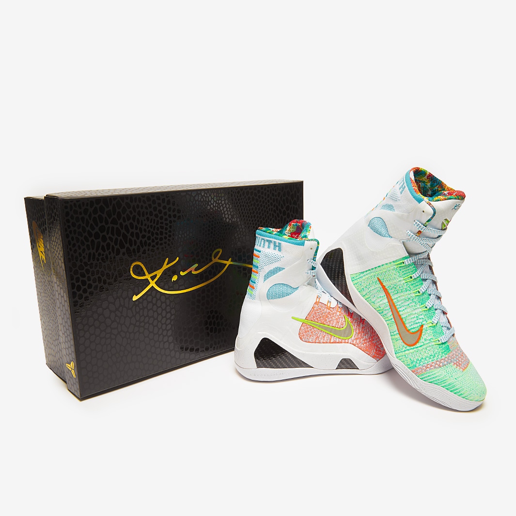 Nike Kobe IX Elite High Protro - White/Reflective Silver/Chlorine
