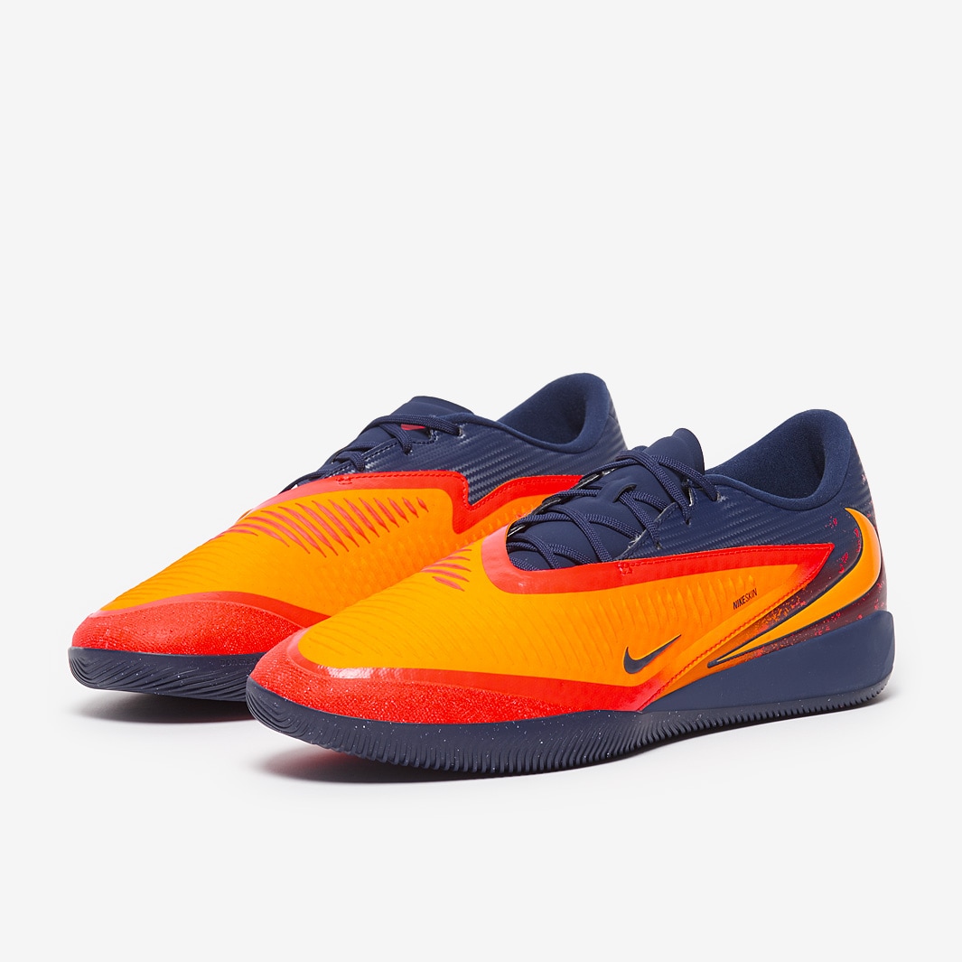 Nike Phantom 6 Academy Low x Haaland Indoor - Laser Orange/Lemon