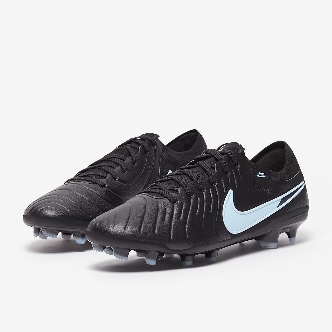 Nike Tiempo Legend X Pro Firm Ground - Black/Ice Blue