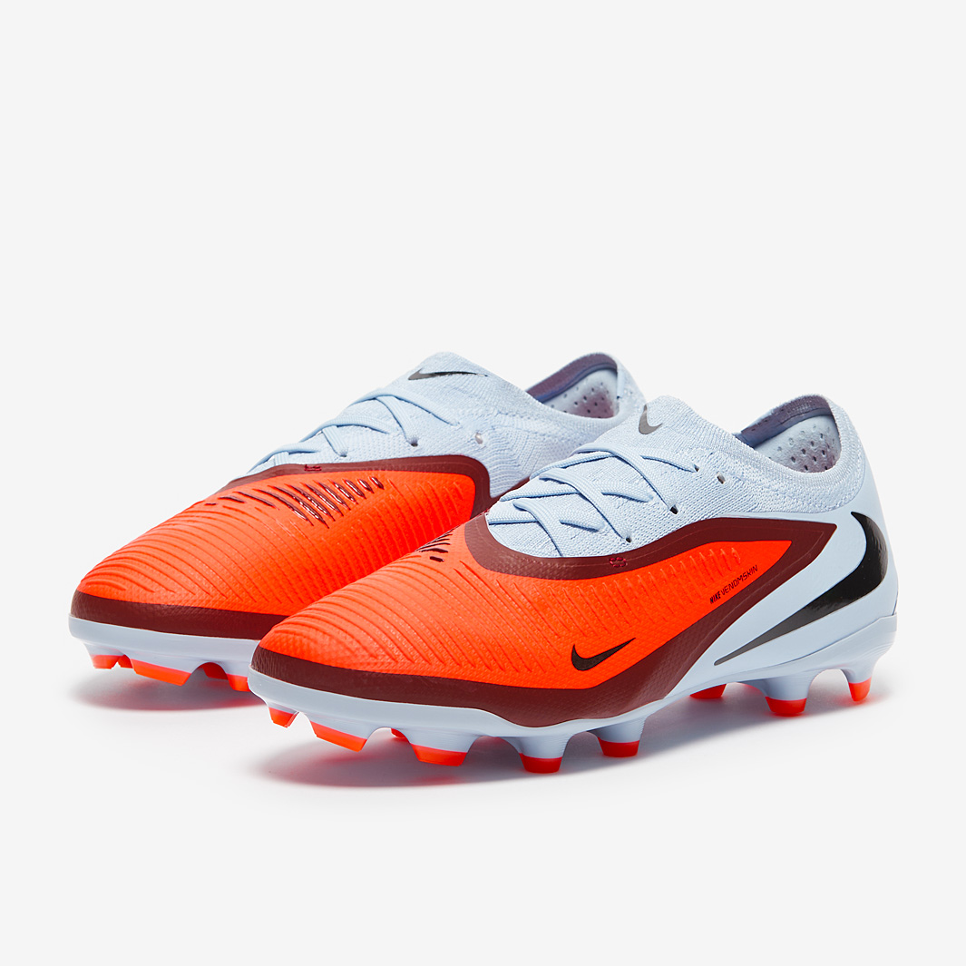 Nike Kids Phantom 6 Pro Low Firm Ground/Mixed Ground - Royal Tint/Bright  Crimson/Black - Junior Boots | Pro:Direct Soccer
