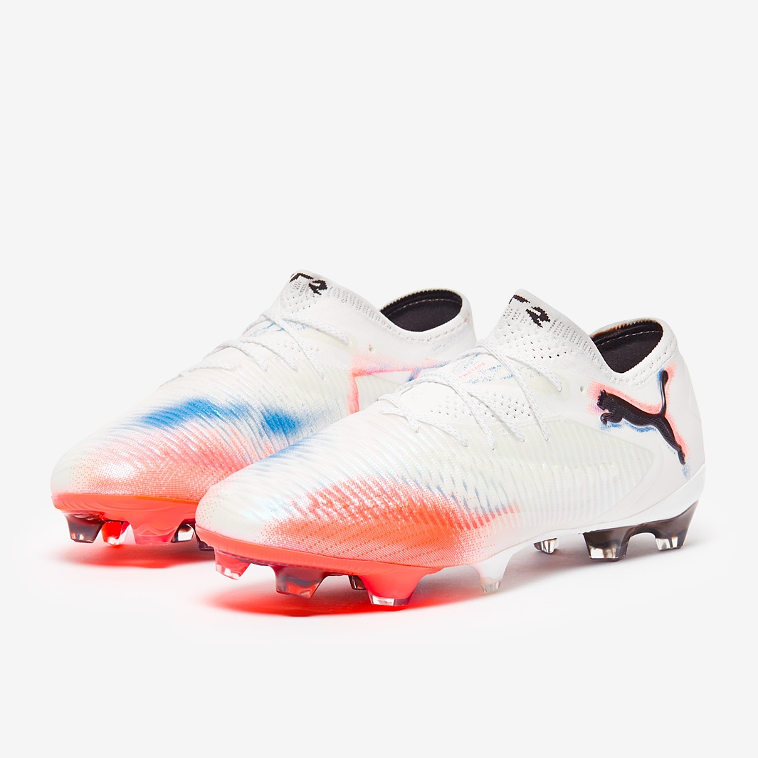 Puma Future 8 Ultimate Low Firm Ground - Puma White/Puma Black