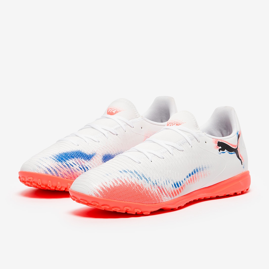 Puma Future 8 Play Turf - Puma White/Puma Black/Glowing Red