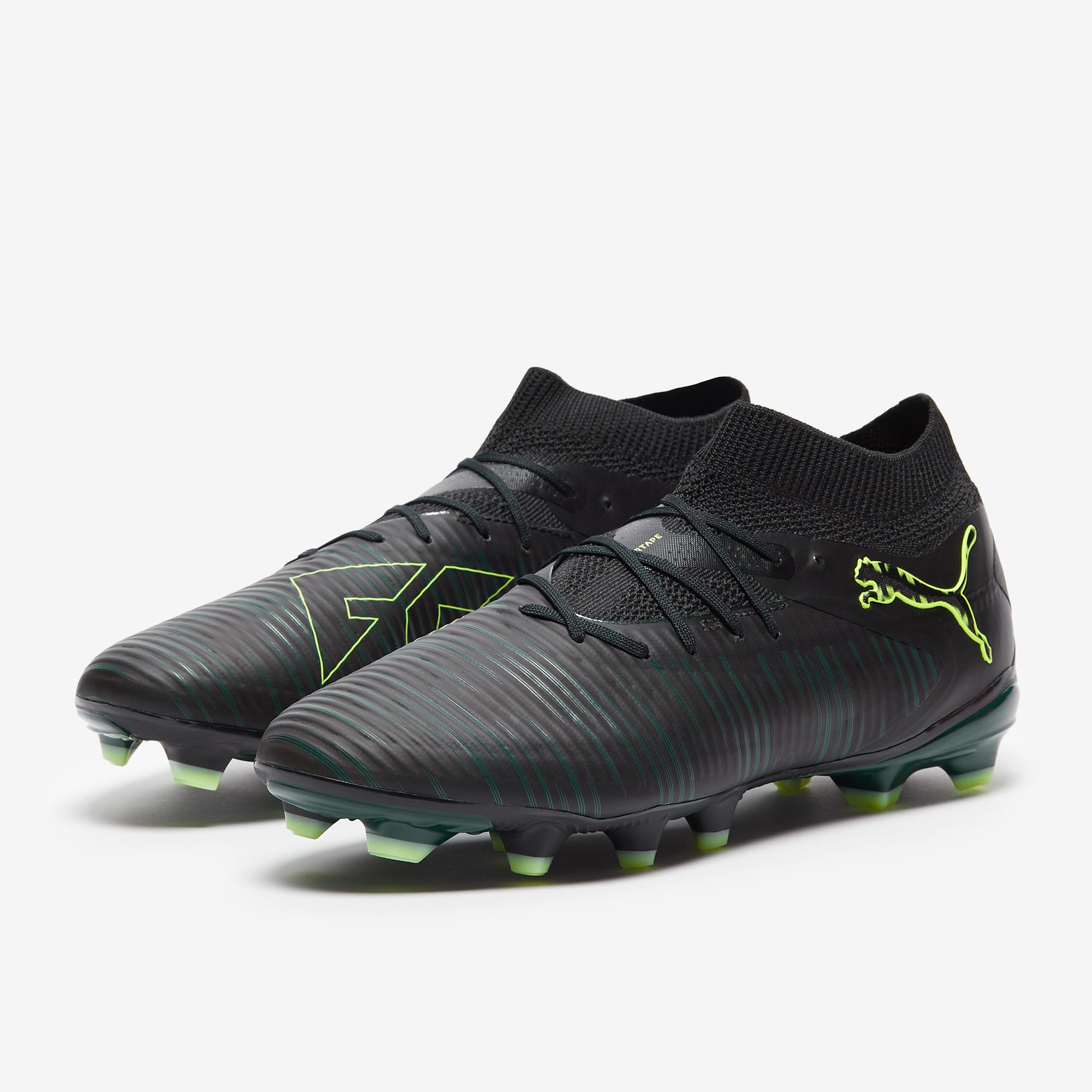 Puma Future 8 Pro Firm Ground/Artificial Grass - Puma Black/Fizzy