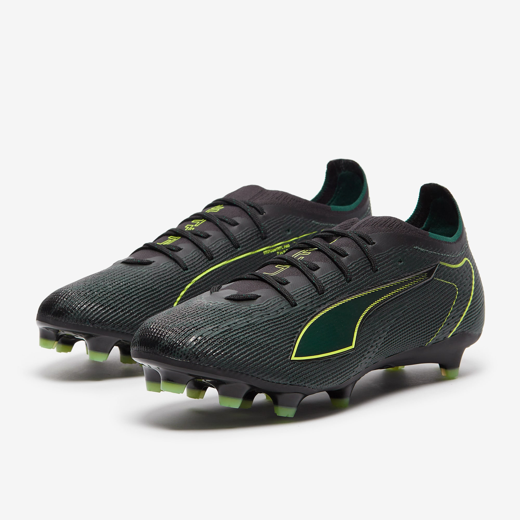 Puma Ultra Pro FG/AG Puma Black/Fizzy Light/Green Terrain