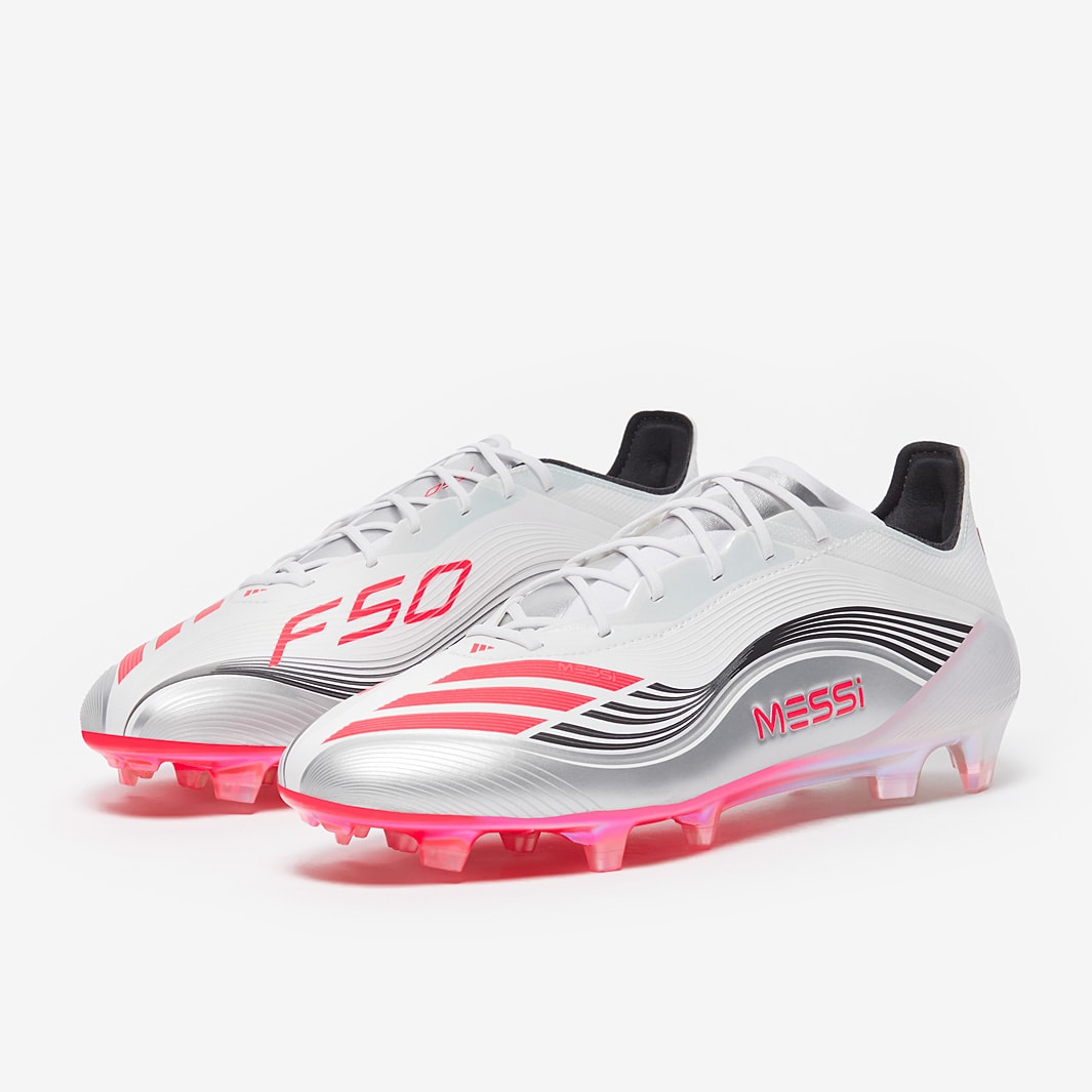 adidas F50 Elite Firm Ground x Messi - Ftwr White/Lucid Red