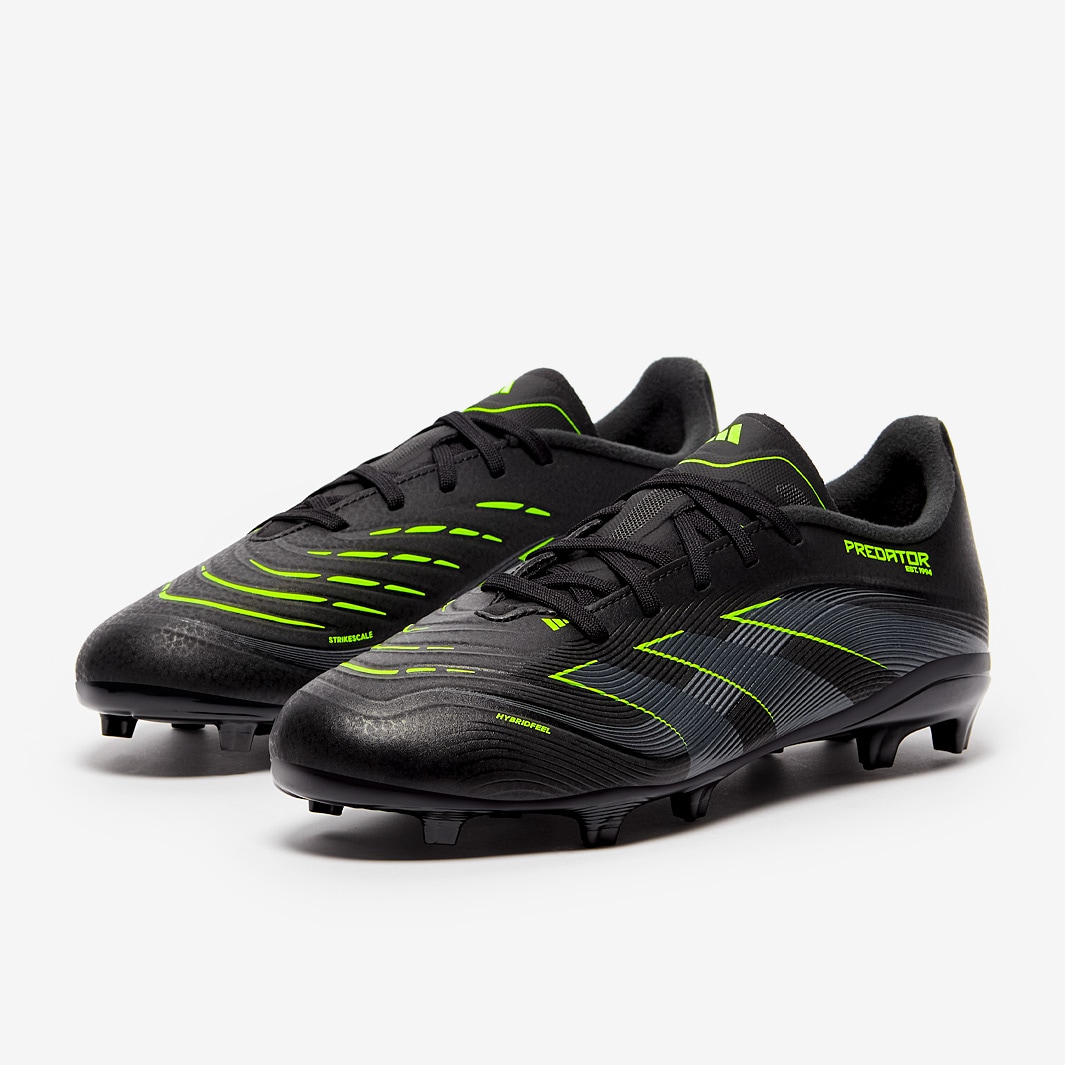 adidas Kids Predator League Firm Ground/Mixed Ground Core Black