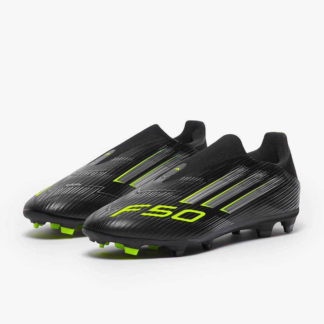 adidas F50 League Laceless Firm Ground/Mixed Ground - Core Black